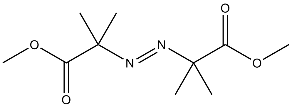 Chemical name: Dimethyl 2,2'-azobis(2-methylpropionate) CAS number: 2589-57-3